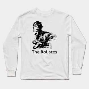 The Rolistes Podcast (Darkstryder B&W) Long Sleeve T-Shirt